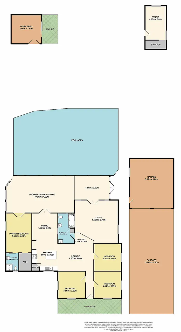 Floorplan of Homely house listing, 380 Maitland Vale Road, Maitland Vale NSW 2320