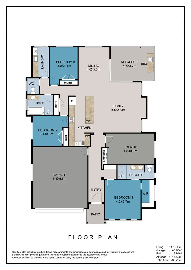 Floorplan of Homely house listing, 20 Summer Circuit, Lake Cathie NSW 2445