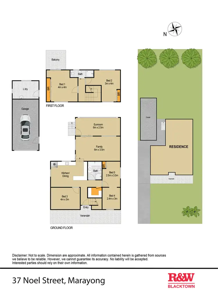 Floorplan of Homely house listing, 37 Noel Street, Marayong NSW 2148