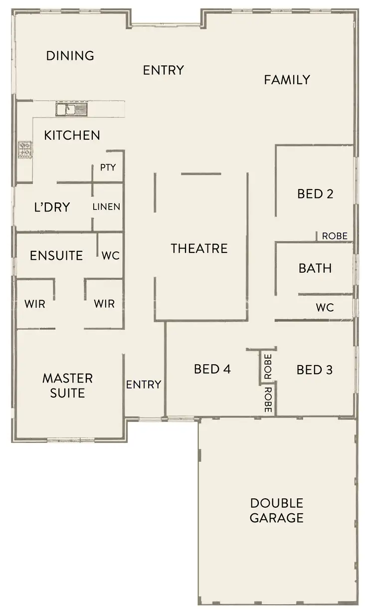 Floorplan of Homely house listing, 10 Pelora View, Lakelands WA 6180