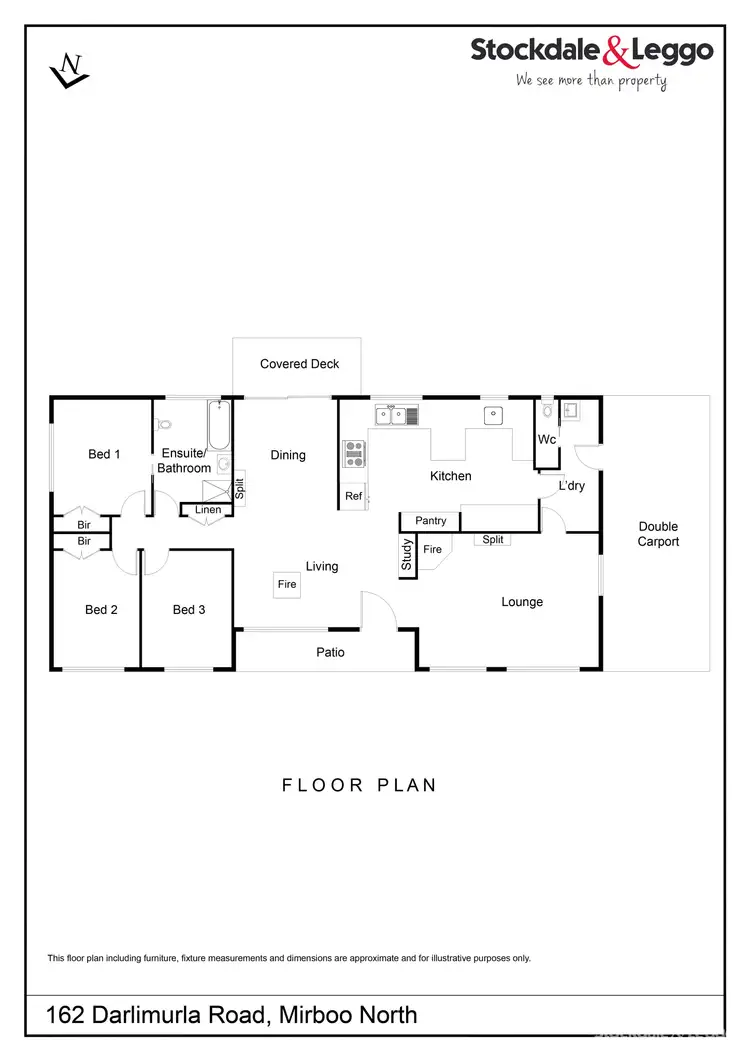 Floorplan of Homely rural property listing, 162 Darlimurla Road, Mirboo North VIC 3871