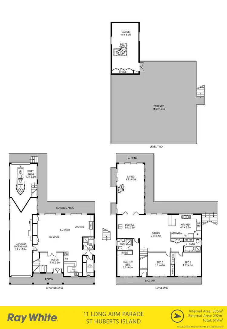 Floorplan of Homely house listing, 11 Long Arm Parade, St Huberts Island NSW 2257