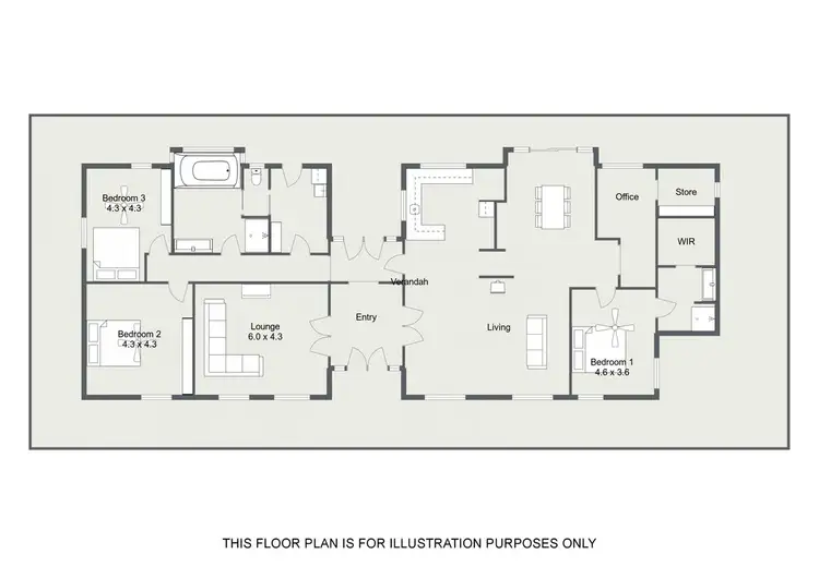 Floorplan of Homely rural property listing, 382 CADGEE ROAD, Naracoorte SA 5271
