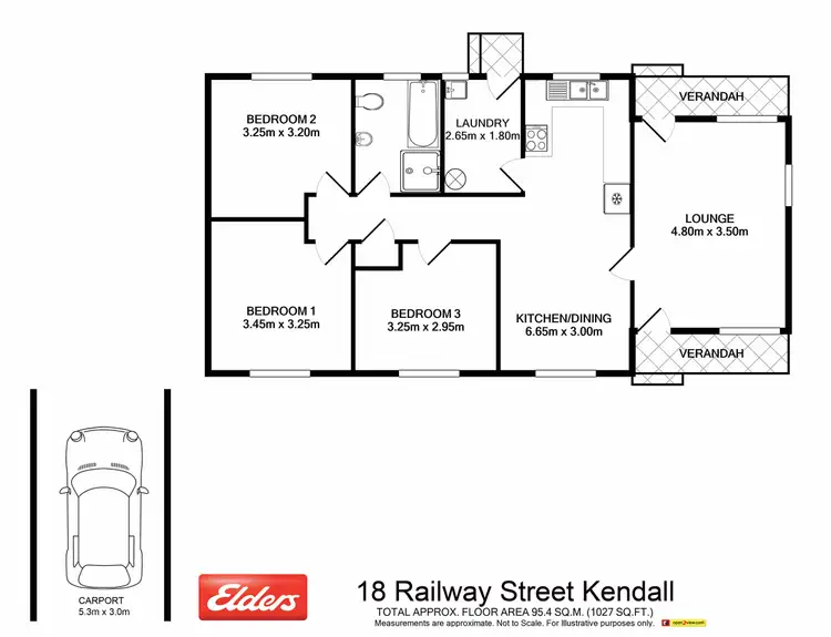 Floorplan of Homely house listing, 18 Railway Street, Kendall NSW 2439