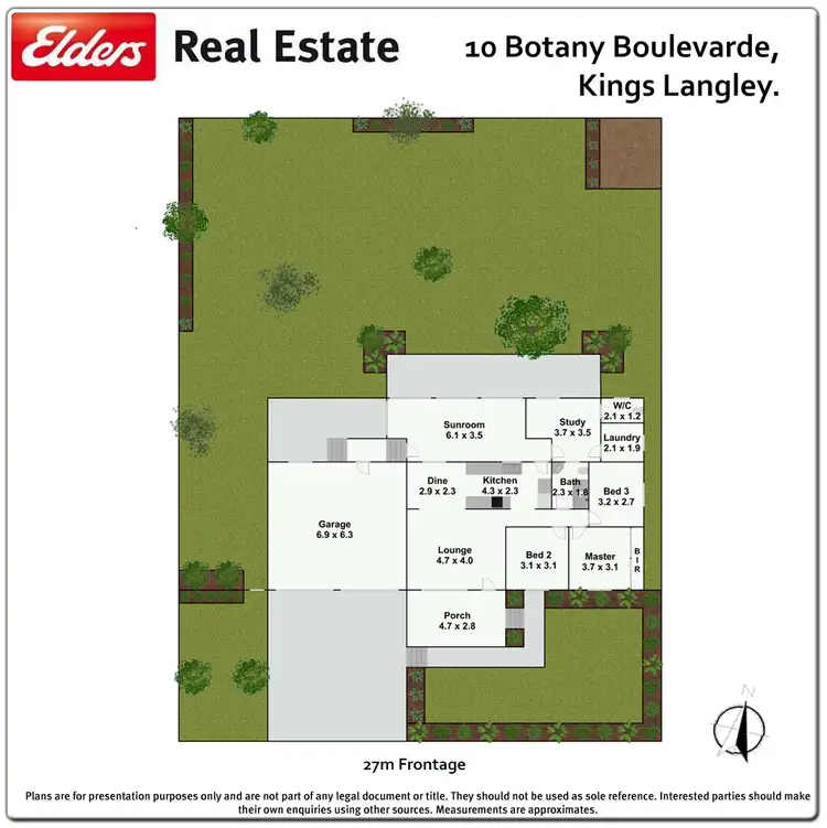 Floorplan of Homely house listing, 10 Botany Boulevarde, Kings Langley NSW 2147
