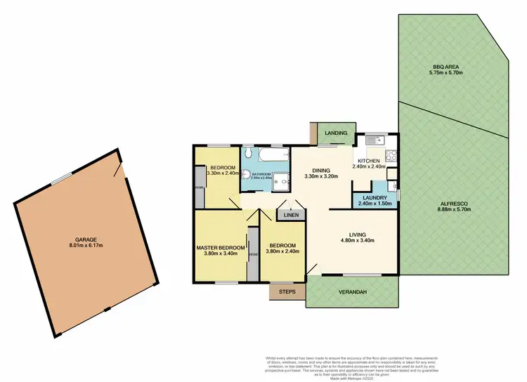 Floorplan of Homely house listing, 4 Kearny Close, Rutherford NSW 2320