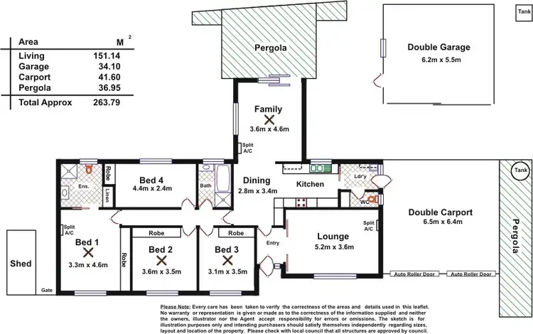 Floorplan of Homely house listing, 14 Macquarie Court, West Lakes Shore SA 5020