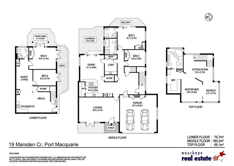 Floorplan of Homely house listing, 19 Marsden Crescent, Port Macquarie NSW 2444