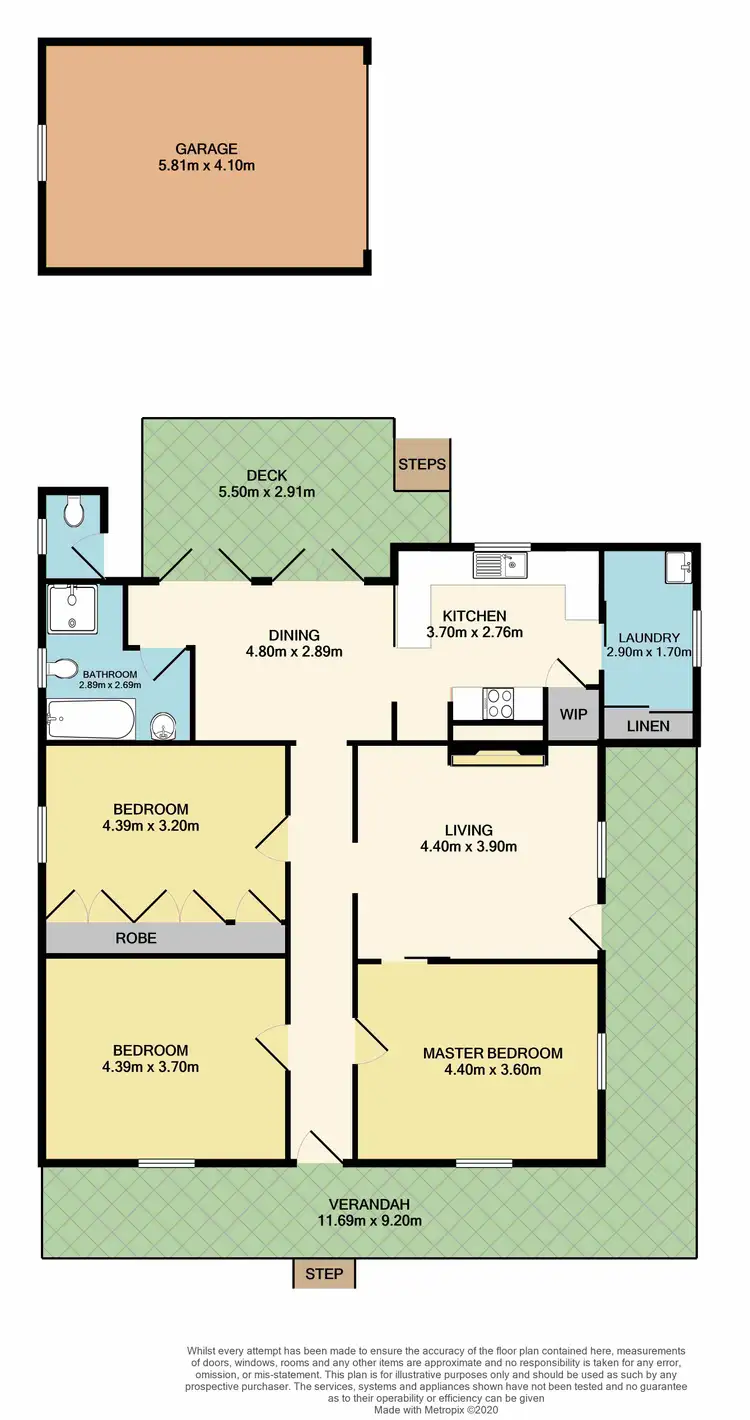 Floorplan of Homely house listing, 44 Brunswick Street, East Maitland NSW 2323
