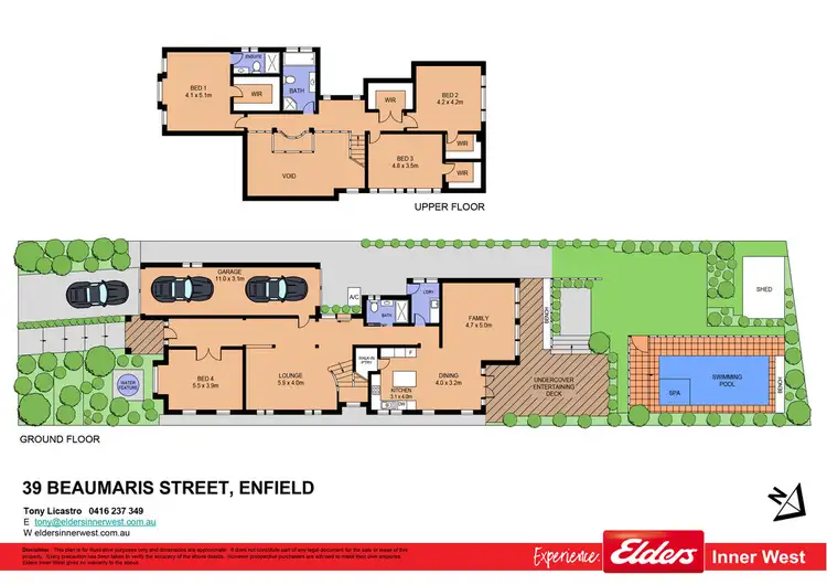 Floorplan of Homely house listing, 39 Beaumaris Street, Enfield NSW 2136