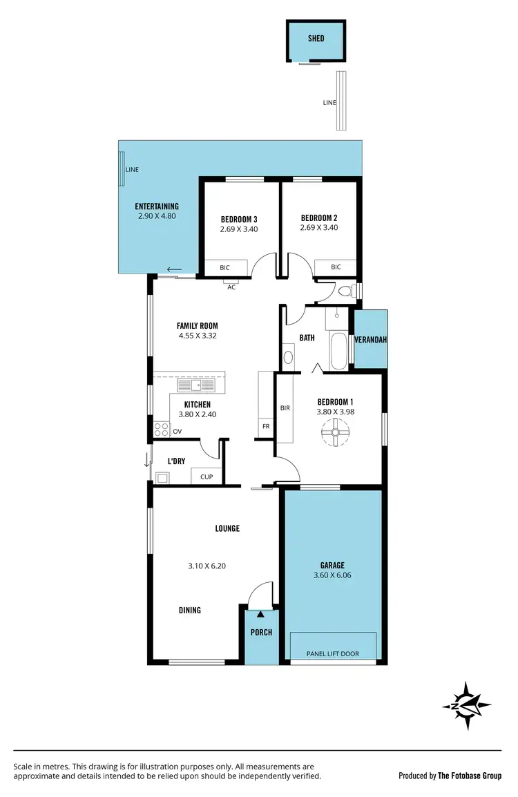 Floorplan of Homely house listing, 84 Mawson Circuit, Woodcroft SA 5162