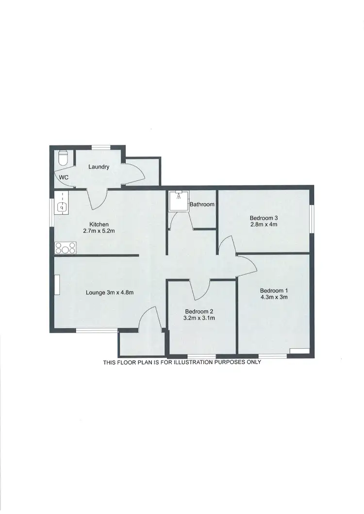 Floorplan of Homely house listing, 12 CORRIEDALE STREET, Naracoorte SA 5271