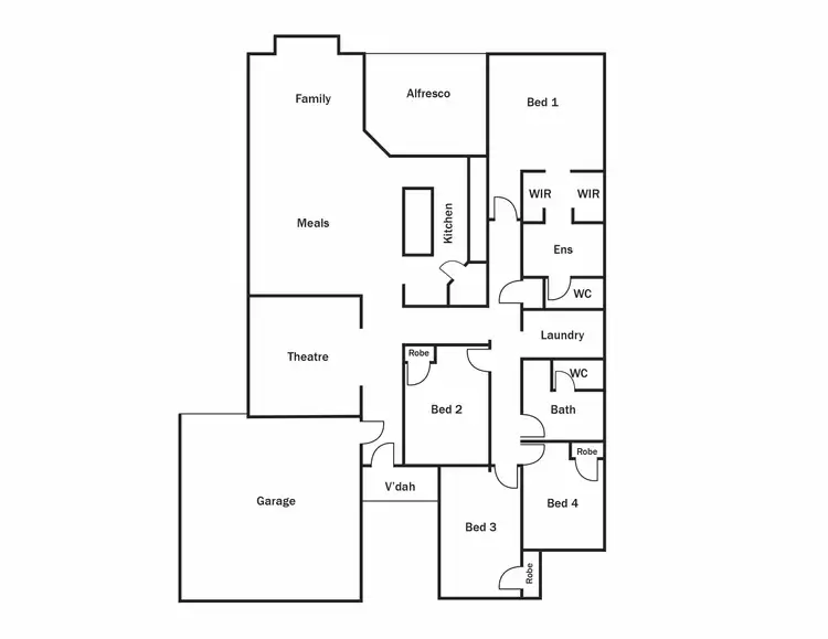 Floorplan of Homely house listing, 81 Coogee Road, Munster WA 6166