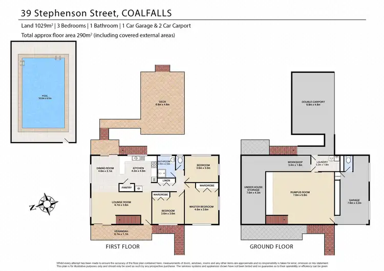 Floorplan of Homely house listing, 39 Stephenson Street, Coalfalls QLD 4305