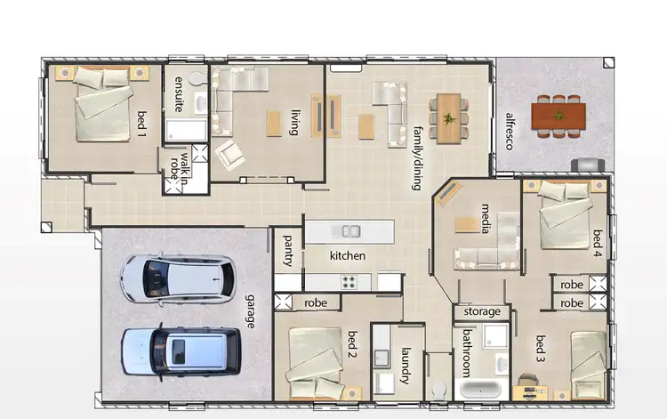 Floorplan of Homely house listing, 40 Octagonal Rise, Port Macquarie NSW 2444