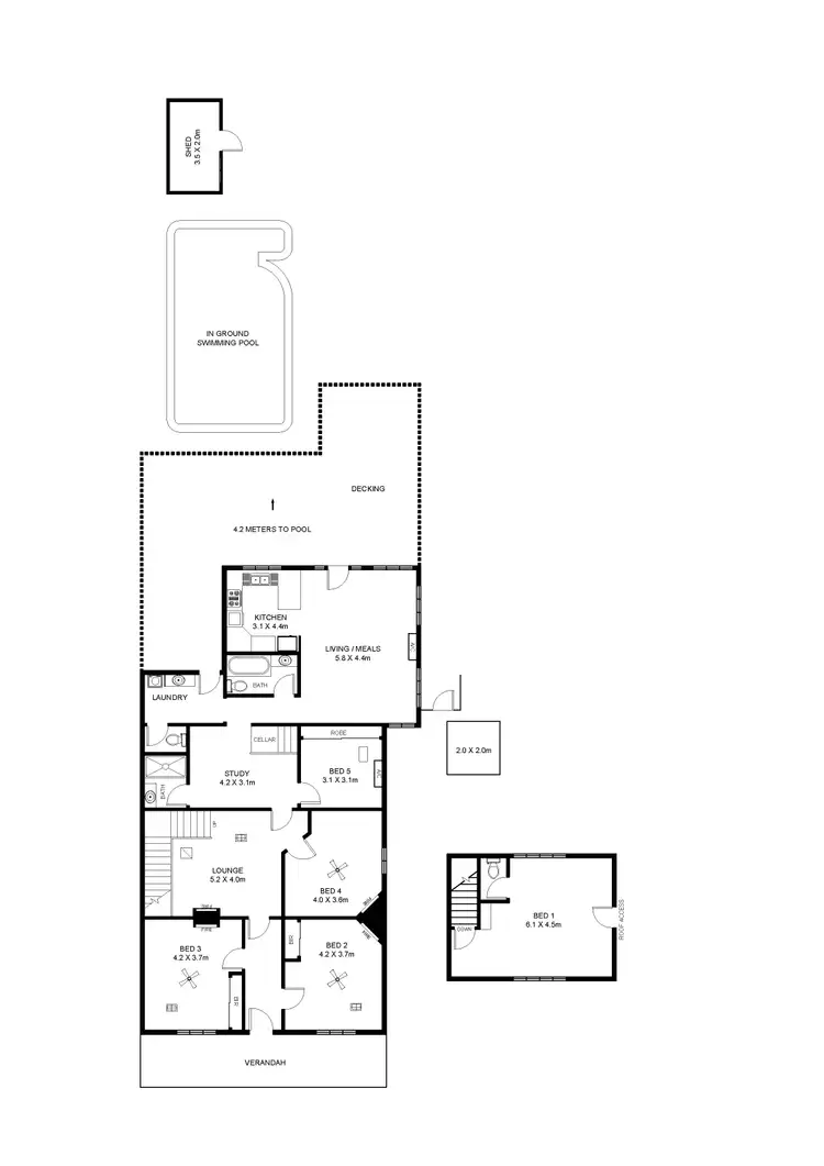 Floorplan of Homely house listing, 12 Rankine Road, Torrensville SA 5031