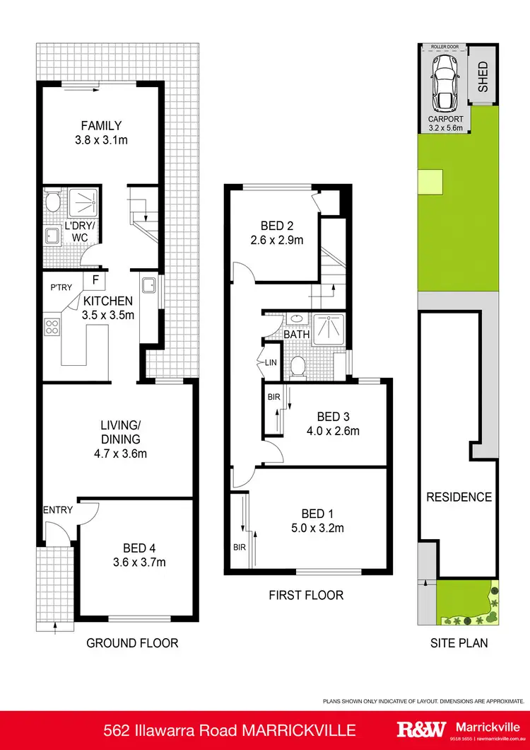 Floorplan of Homely house listing, 562 Illawarra Road, Marrickville NSW 2204