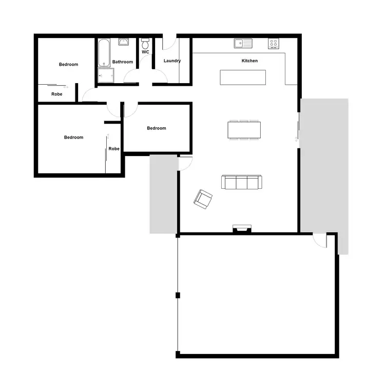 Floorplan of Homely house listing, 5 Hawthorn Street, Thuringowa Central QLD 4817