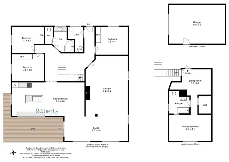 Floorplan of Homely house listing, 17 Dudley Crescent, Ulverstone TAS 7315
