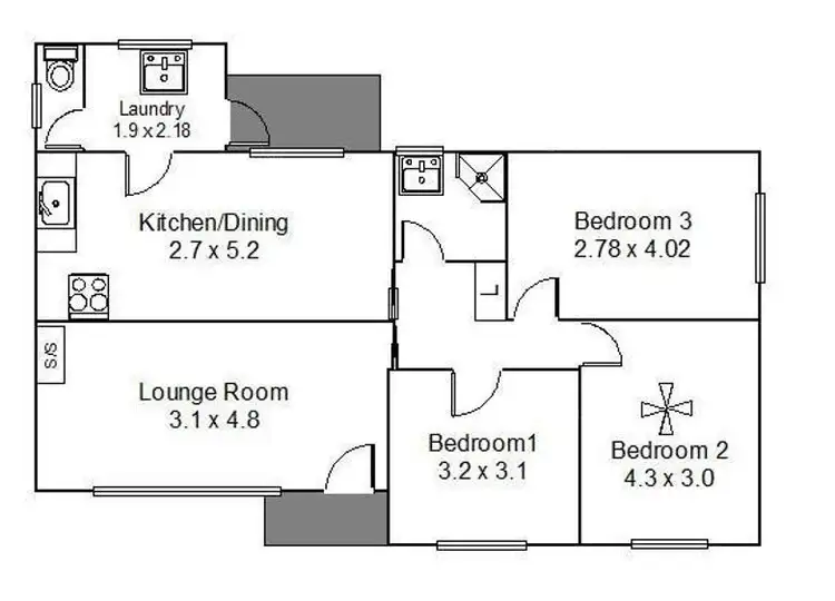 Floorplan of Homely house listing, 5 CORRIEDALE STREET, Naracoorte SA 5271