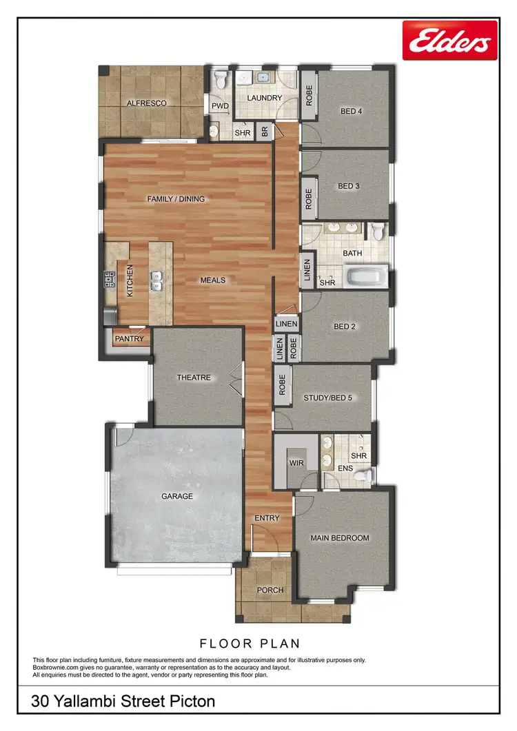 Floorplan of Homely house listing, 30 Yallambi Street, Picton NSW 2571