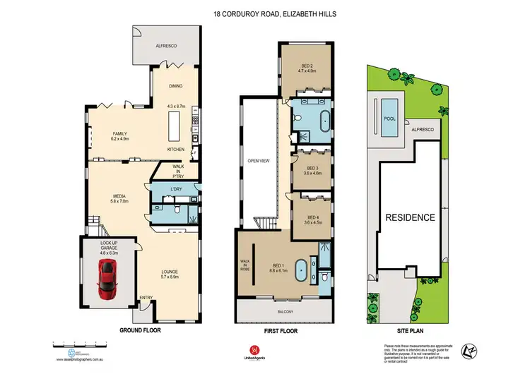 Floorplan of Homely house listing, 18 Corduroy Road, Elizabeth Hills NSW 2171
