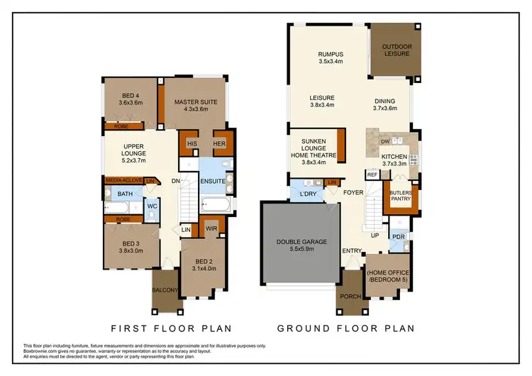 Floorplan of Homely house listing, 46 William Buckley Drive, Carnes Hill NSW 2171