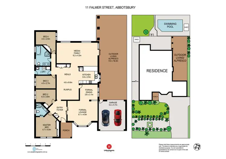 Floorplan of Homely house listing, 11 Falmer Street, Abbotsbury NSW 2176