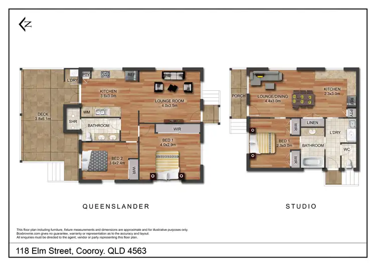 Floorplan of Homely house listing, 118 Elm Street, Cooroy QLD 4563