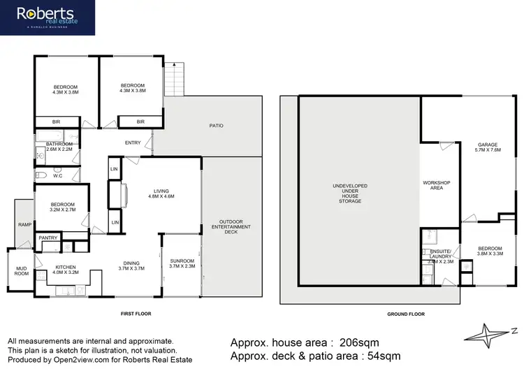 Floorplan of Homely house listing, 12 Old Spring Bay Road, Swansea TAS 7190