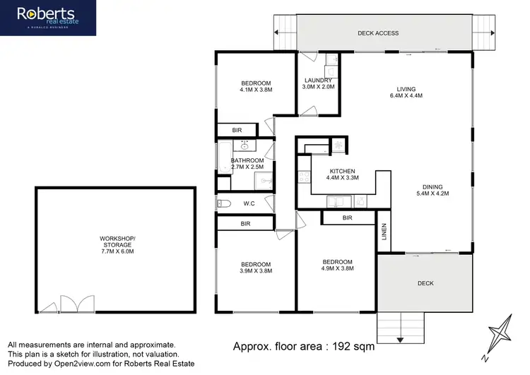 Floorplan of Homely house listing, 49 Hazards View Drive, Coles Bay TAS 7215
