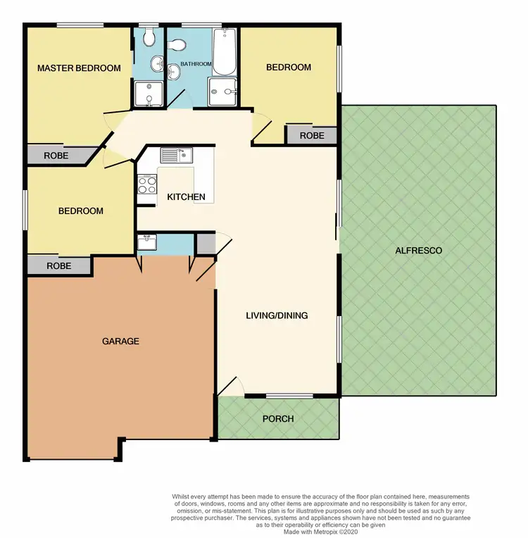 Floorplan of Homely house listing, 4/11-19 Stanton Drive, Raworth NSW 2321