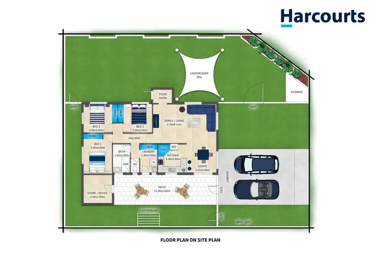 Floorplan of Homely house listing, 2 Tern Street, Slade Point QLD 4740