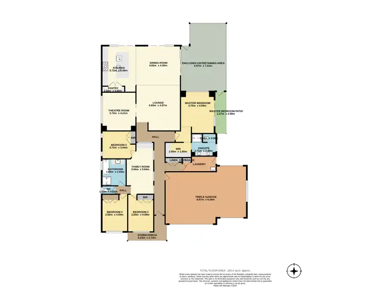 Floorplan of Homely house listing, 4 Stockyard Crescent, Horsley NSW 2530
