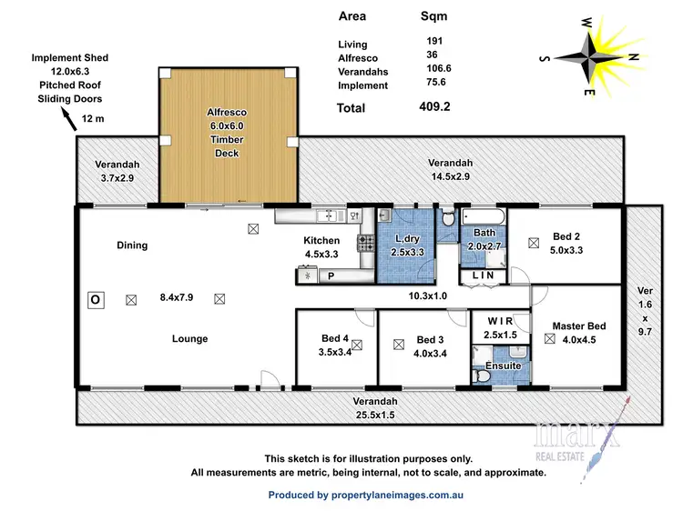Floorplan of Homely house listing, Lot 2 Stott Highway, Sedan SA 5353