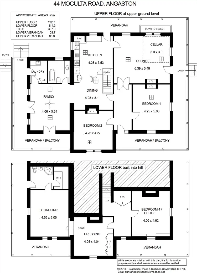 Floorplan of Homely house listing, 44 Moculta Road, Angaston SA 5353