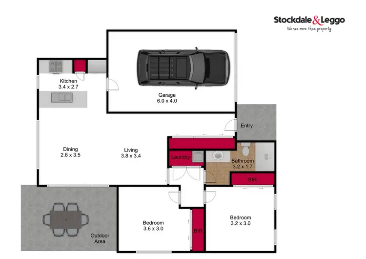 Floorplan of Homely house listing, 19 Roscommon Drive, Traralgon VIC 3844