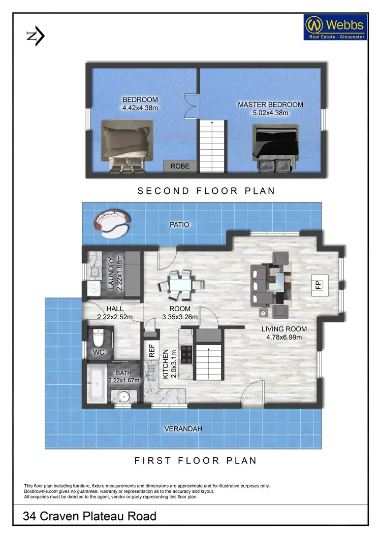 Floorplan of Homely rural property listing, 34 Craven Plateau Road, Gloucester NSW 2422