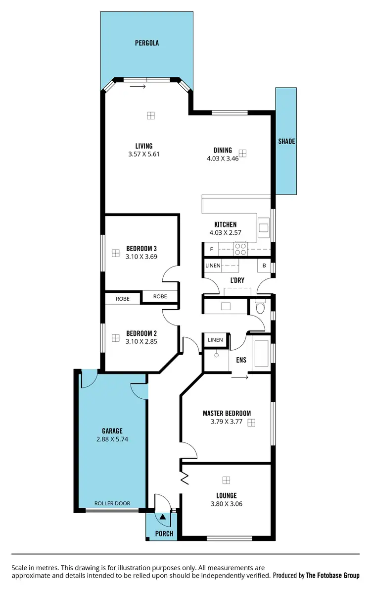 Floorplan of Homely house listing, 1B Blackler Avenue, Plympton Park SA 5038