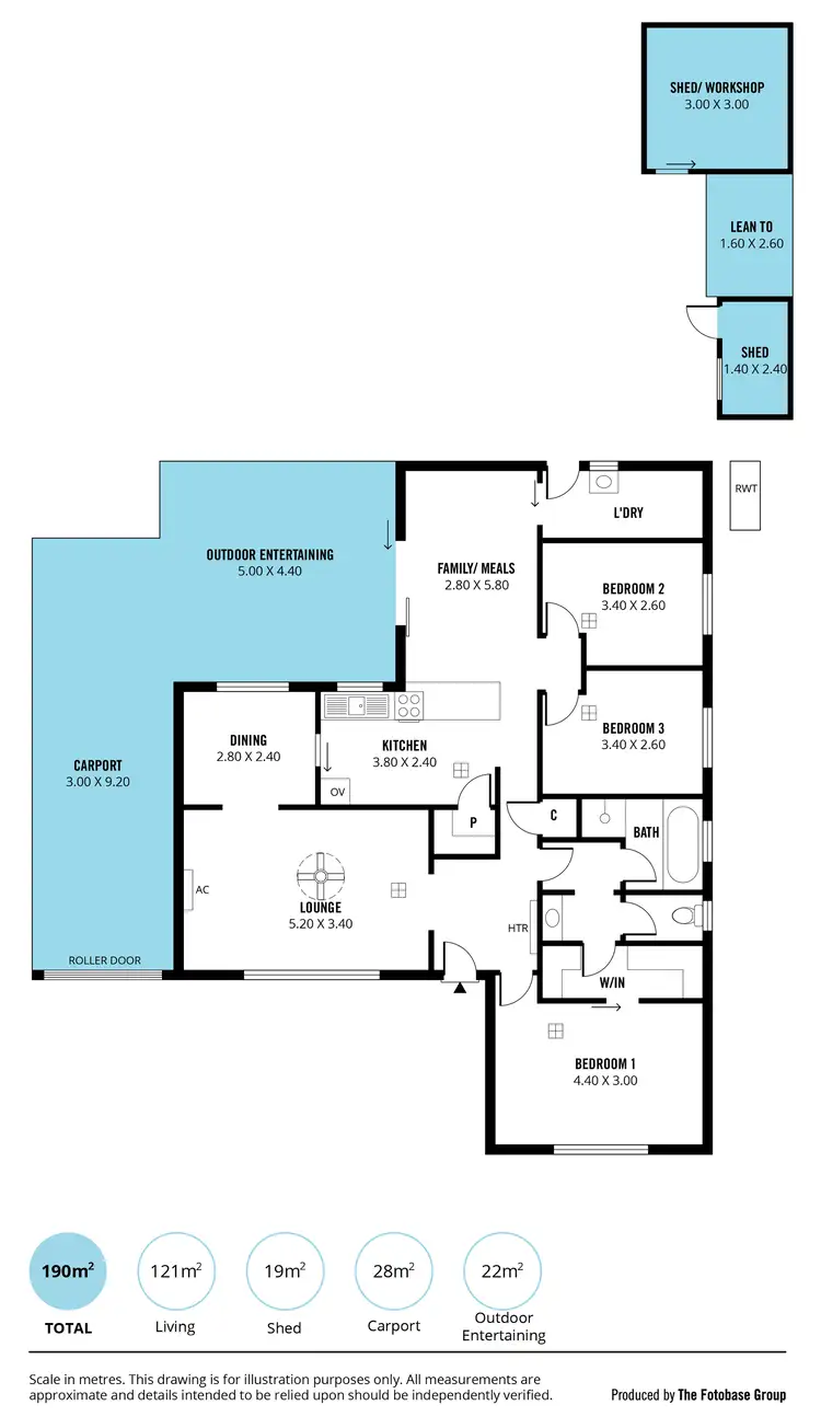 Floorplan of Homely house listing, 50 Gordon Street, Aldinga Beach SA 5173