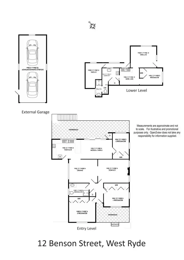 Floorplan of Homely house listing, 12 Benson Street, West Ryde NSW 2114