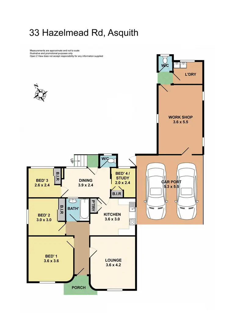 Floorplan of Homely house listing, 33 Hazelmead Road, Asquith NSW 2077