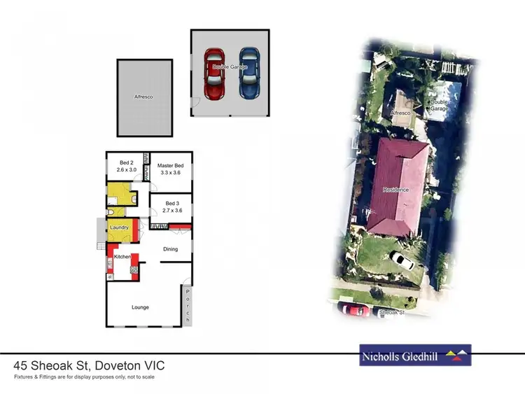 Floorplan of Homely house listing, 45 SHEOAK STREET, Doveton VIC 3177
