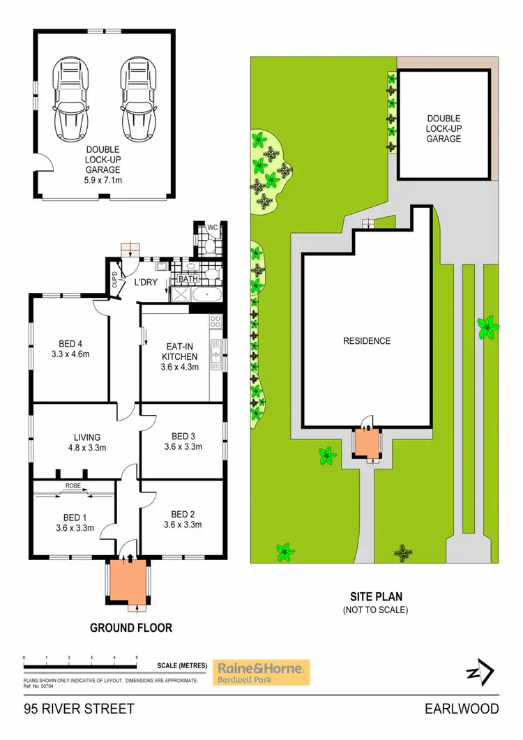 Floorplan of Homely house listing, 95 River Street, Earlwood NSW 2206