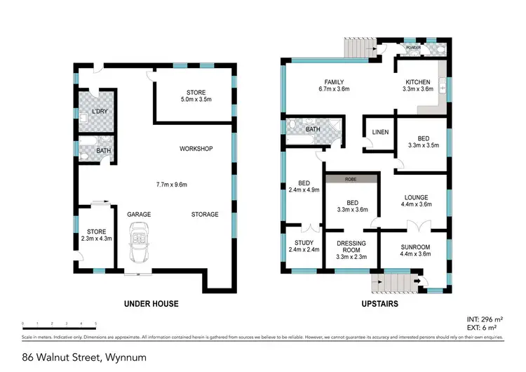 Floorplan of Homely house listing, 86 WALNUT STREET, Wynnum QLD 4178