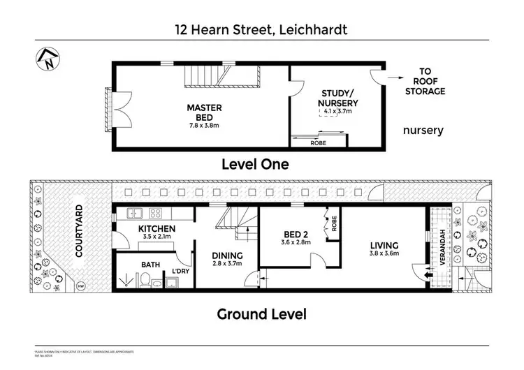 Floorplan of Homely house listing, 12 Hearn Street, Leichhardt NSW 2040