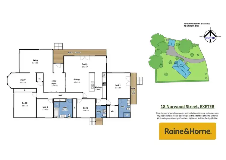 Floorplan of Homely house listing, 18 Norwood Street, Exeter NSW 2579