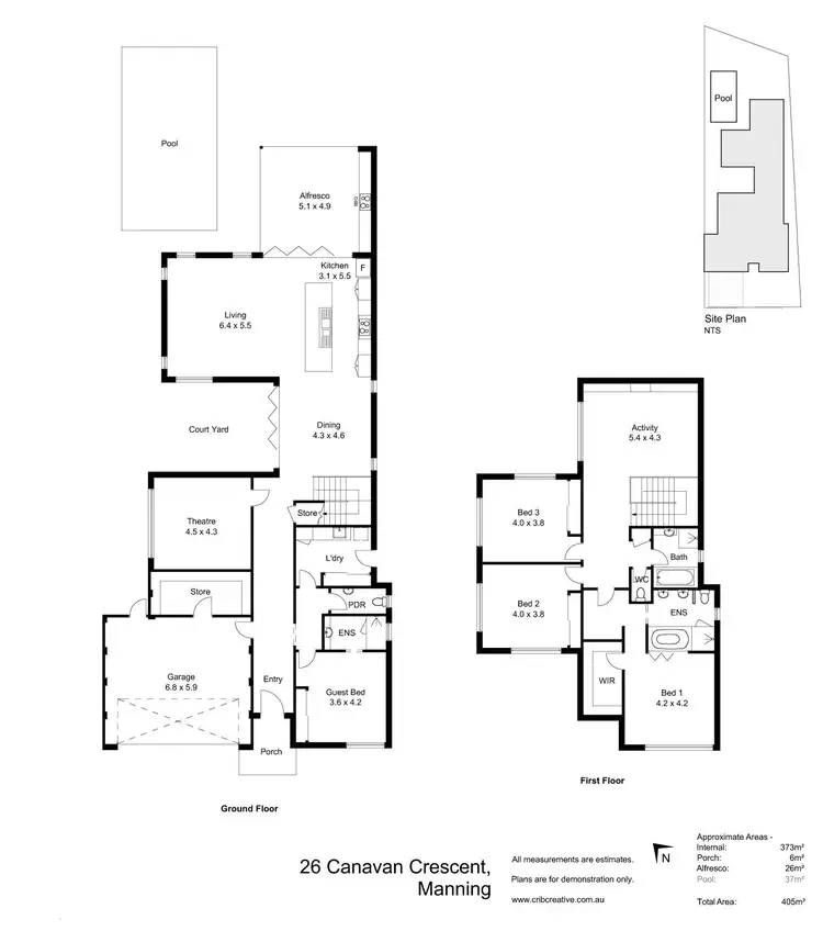 Floorplan of Homely house listing, 26 Canavan Crescent, Manning WA 6152