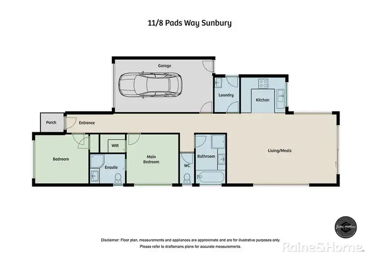 Floorplan of Homely house listing, 11/8 Pads Way, Sunbury VIC 3429