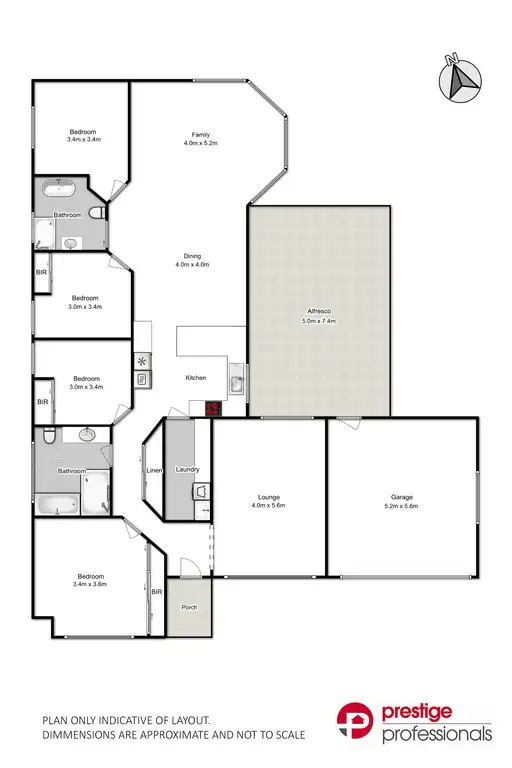 Floorplan of Homely house listing, 22 Burdekin Court, Wattle Grove NSW 2173